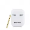 Hello Kitty HKA23DKHSH Silicone 3D Kitty Head Case for Apple AirPods 1/2 - White