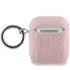 Karl Lagerfeld Ikonik Saffiano Back Cover for Apple iPhone 14 Pro Max - Pink