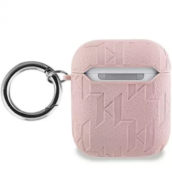 Karl Lagerfeld Ikonik Saffiano Back Cover for Apple iPhone 14 Pro Max - Pink