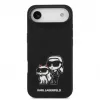 Karl Lagerfeld Apple iPhone Air Liquid Silicone K&CH Sketch MagSafe Case Black