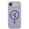 Karl Lagerfeld Apple iPhone Air Liquid Silicone Karl and Choupette MagSafe Case Purple