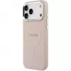 Guess Apple iPhone 17 Pro Max Silicone Case with MagSafe Classic Logo Pink