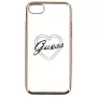 Guess Apple iPhone 7/8 Apple Heart TPU Case Gold