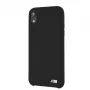 BMW Hard Cover Silicone for Apple iPhone XR Black M Collection