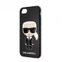 Karl Lagerfeld Full Body Iconic Cover for iPhone 7/8/SE 2020 Black