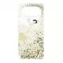 Guess Samsung Galaxy S10e Glitter Hearts Cover Gold