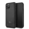 Mercedes-Benz Apple iPhone 11 Pro Leather Hardcase Perforation Black