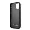 Mercedes-Benz Apple iPhone 11 Quilted Genuine Leather Case Blue
