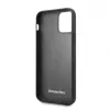Mercedes-Benz Apple iPhone 11 Pro Hard Case Leather Carbon Fiber Black