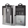 Mercedes-Benz Apple iPhone 11 Pro Hard Case Leather Carbon Fiber Black
