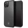 Mercedes-Benz Apple iPhone 11 Pro Max Hard Case Leather Carbon Fiber Black