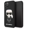 Karl Lagerfeld Apple iPhone 11 Pro Iconic Silicone Cover Black