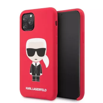 Karl Lagerfeld Iconic Body Cover for Apple iPhone 11 Pro - Red