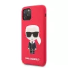 Karl Lagerfeld Iconic Body Cover for Apple iPhone 11 Pro - Red