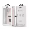 Karl Lagerfeld Apple iPhone 11 Pro Max Silicone Fullbody Ikonic Pink Pink