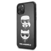 Karl Lagerfeld Apple iPhone 11 Pro Karl Lagerfeld and Choupette Cover Black