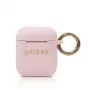 Guess Silicone Case for Apple AirPods (1st & 2nd Gen) - Pink