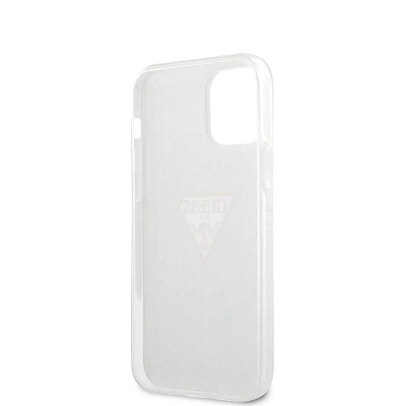Guess Apple iPhone 12 mini 5.4'' PC/TPU Denim Triangle Cover Light Blue