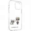 Karl Lagerfeld Apple iPhone 12 mini 5.4 inch PC/TPU Karl & Choupette Cover Transparent