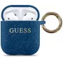 Guess AirPods Silicone Case Blue