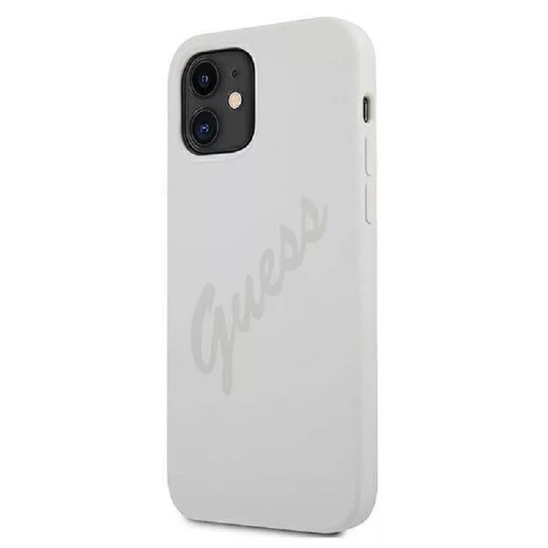 Guess Apple iPhone 12 Mini 5.4 inch Vintage Cover Cream