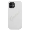 Guess Apple iPhone 12 Mini 5.4 inch Vintage Cover Cream