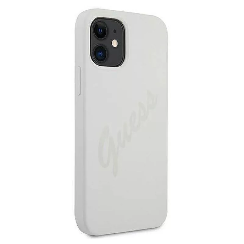 Guess Apple iPhone 12 Mini 5.4 inch Vintage Cover Cream