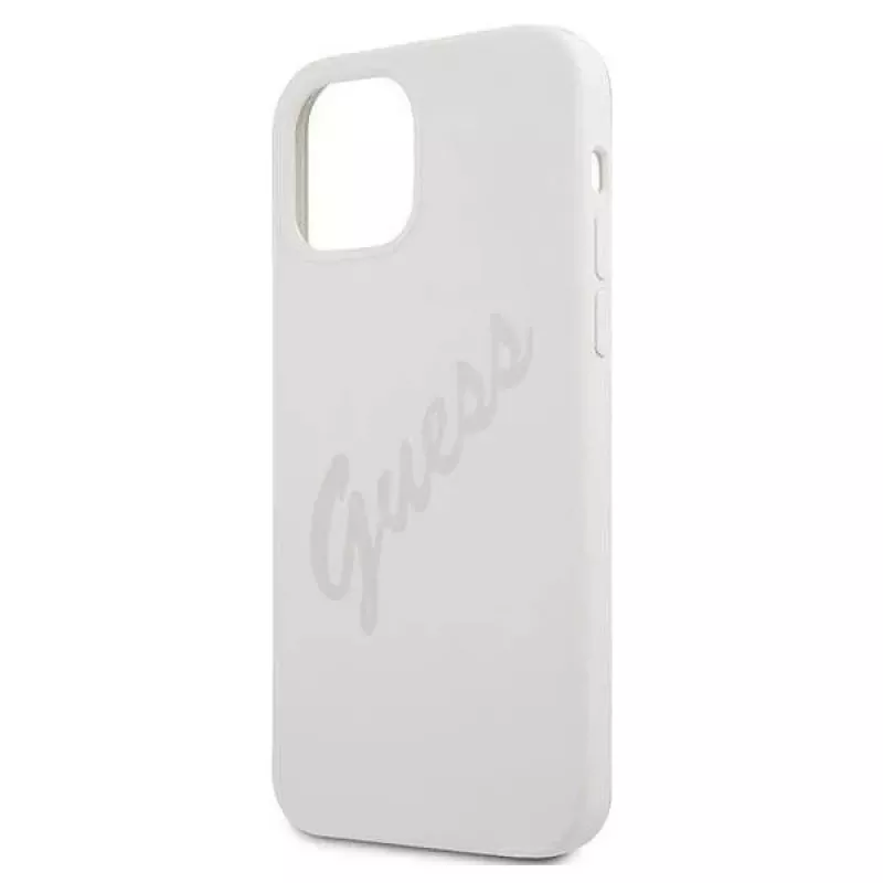 Guess Apple iPhone 12 Mini 5.4 inch Vintage Cover Cream