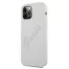 Guess Apple iPhone 12 Pro Max 6.7 inch Vintage Cover Cream