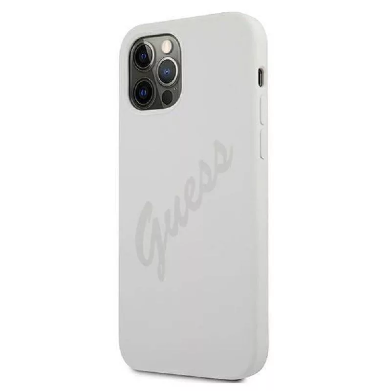 Guess Apple iPhone 12 Pro Max 6.7 inch Vintage Cover Cream