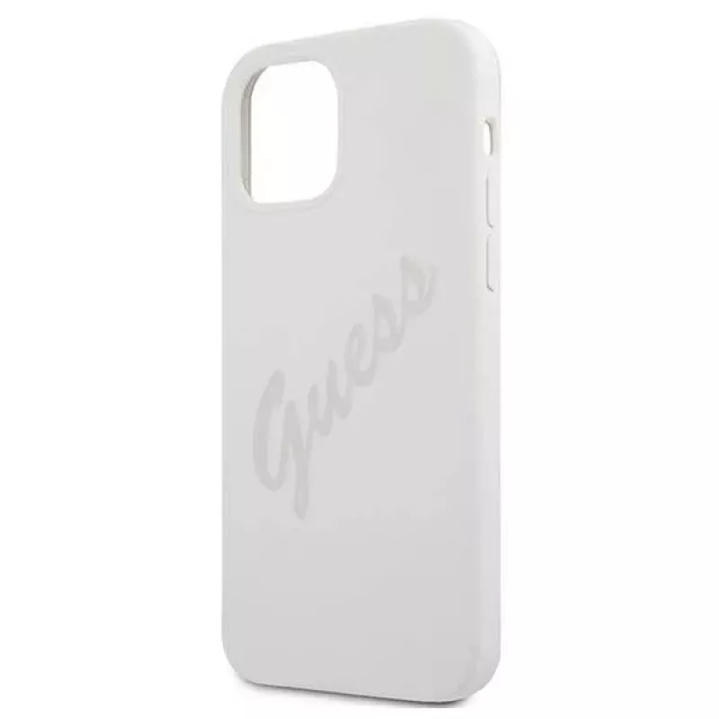 Guess Apple iPhone 12 Pro Max 6.7 inch Vintage Cover Cream