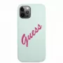 Guess Apple iPhone 12 Pro Max 6.7'' Fuschia Cover Blue