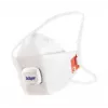 Dräger X-plore 1930 V FFP3 NR D Fold-Flat Particulate Mask with CoolSAFE Valve, White/Blue