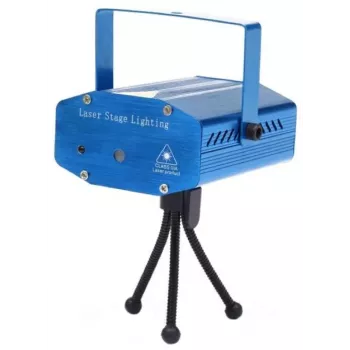 KL Mini Laser Stage Lighting Projector CB01 Red & Green with Figure