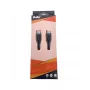 BULLET USB-C to USB-C Cable 1m, 2.4A Black