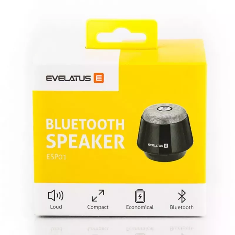 Evelatus ESP01 Bluetooth Speaker Silver