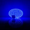 iLike Bumba ar puķēm 465 200LED D-20cm Blue Decorative LED Light Ball with Flowers