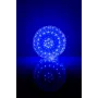 iLike Bumba ar puķēm 465 200LED D-20cm Blue Decorative LED Light Ball with Flowers