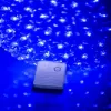 iLike Decorative LED Light Ball with Flowers 300 LEDs Blue 25 cm