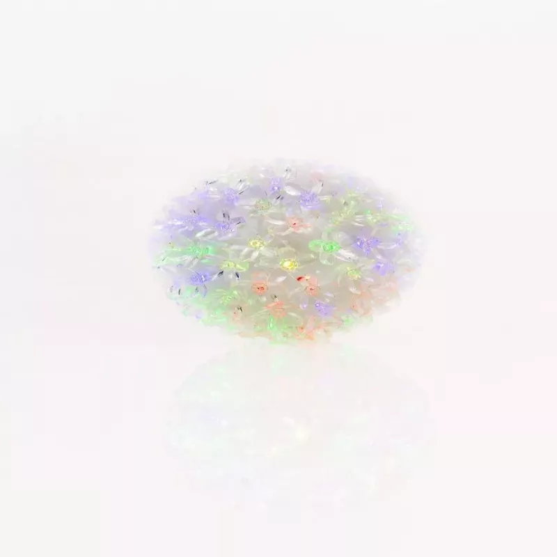 iLike Bumba ar puķēm RS-209 100LED D-14cm Multi Color
