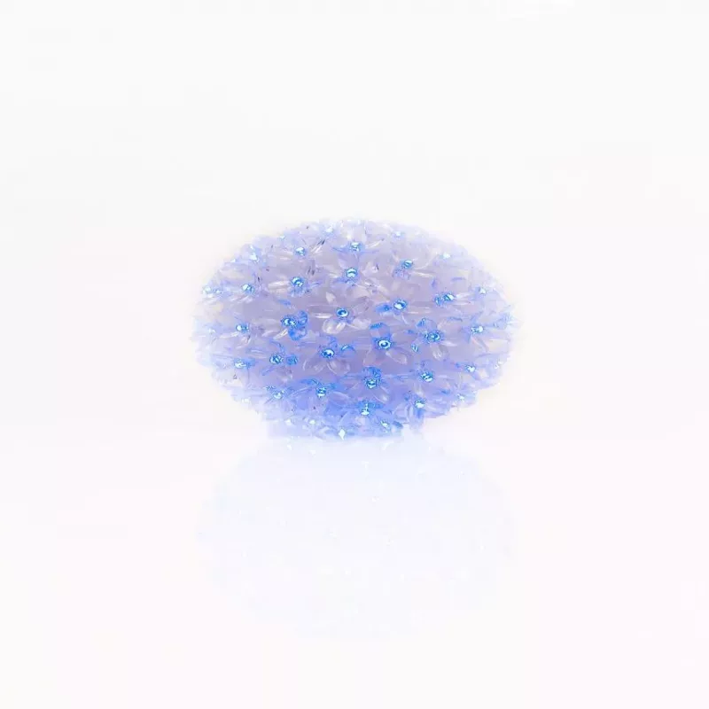 iLike RS-209 Decorative Light Ball with Floral Pattern 100 LED Blue 14 cm