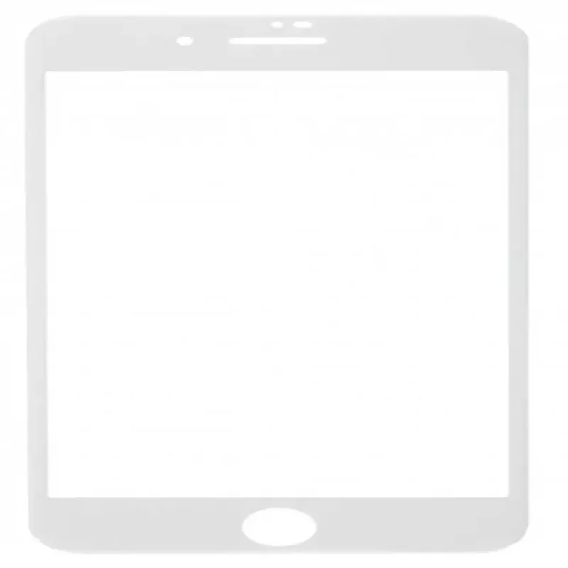 EVELATUS Apple iPhone 7/8/SE2020/SE2022 2.5D Full Cover Japan Glue Glass Anti-Static White Screen Protector