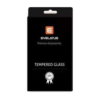 EVELATUS Apple iPhone 7 Plus/8 Plus 3D 2.5D Full Cover Japan Glue Glass Anti-Static White
