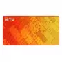 NITU Gaming XXL Mouse Pad - Extended Gaming Mouse Mat with Anti-Slip Rubber Base, Water-Repellent Fabric, Stitched Edges, 900x400x3mm, Black