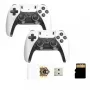 GameBox HY01 64-bit Retro 20K Game 4K HDMI Stick Console / Android Box with 2x Wireless Controllers White