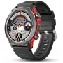 iWear Z136 Zinc Sport BT Call Smart Watch 1.43 inch AMOLED Display Heart Rate and Oxygen Monitor Black