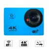 iWear K1 Ultra HD 4K 16Mpix Wi-Fi Sport Camera with 2 inch LCD Remote & 8x Fixation Set