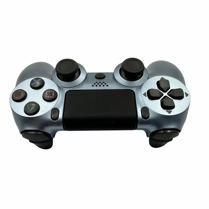 GameBox P4 Wireless Vibration Bluetooth Controller for PlayStation 4 / PC / TV / TV Box Blue Pearl