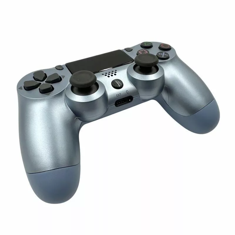GameBox P4 Wireless Vibration Bluetooth Controller for PlayStation 4 / PC / TV / TV Box Blue Pearl
