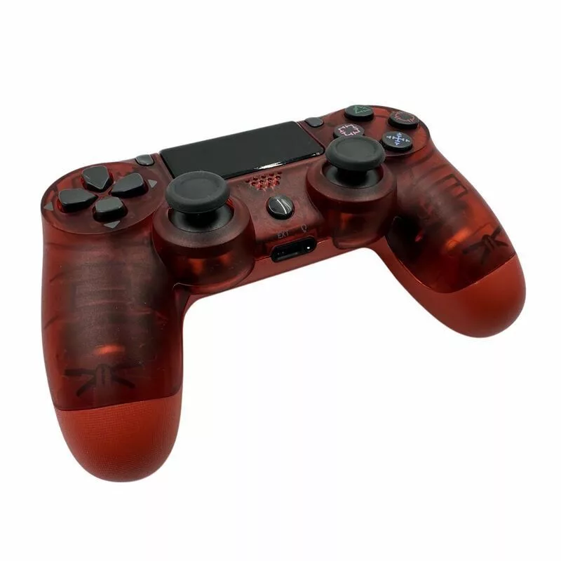 GameBox P4 Wireless Vibration Bluetooth Controller for PlayStation 4 / PC / TV / TV Box Transparent